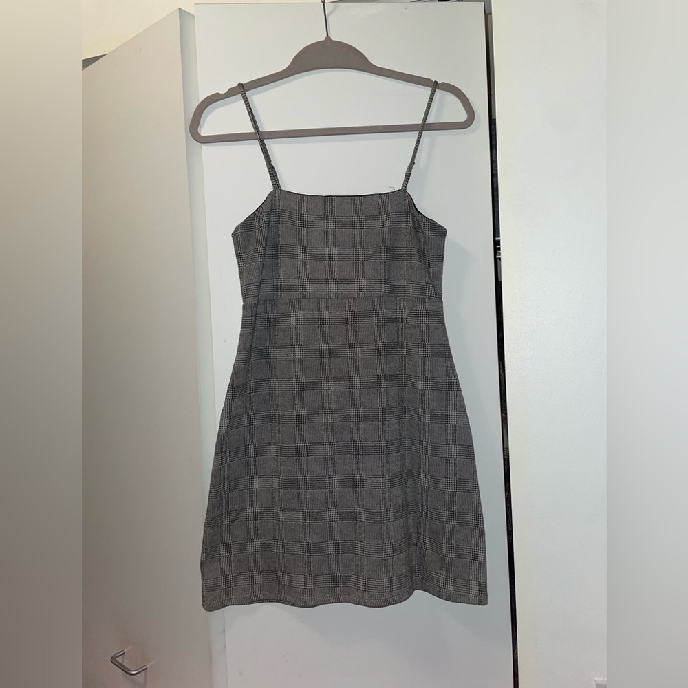 Forever 21 spaghetti strap plaid minidress size S